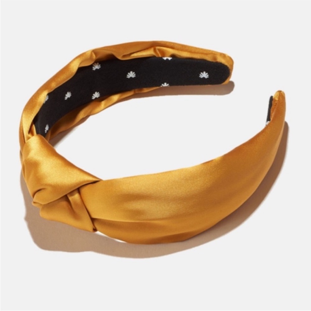 Lele Sadoughi Goldenrod Silk Headband